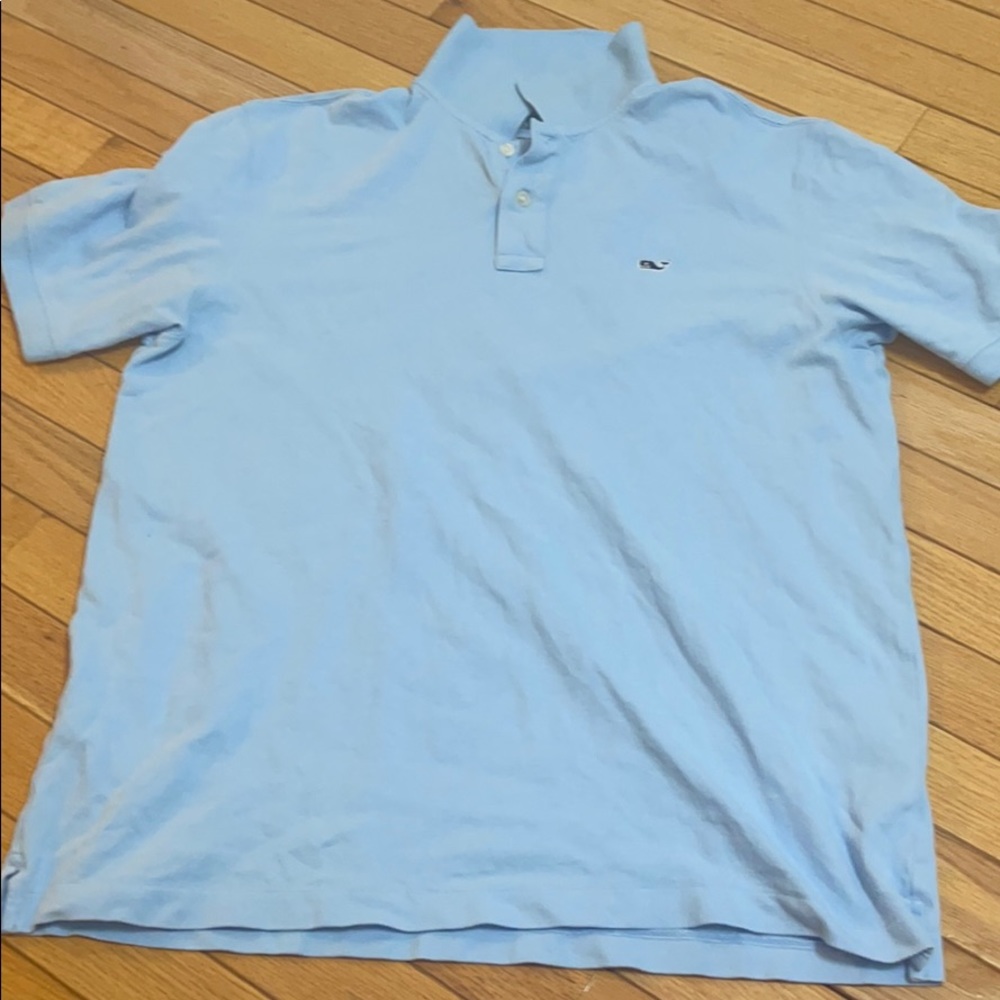 Blue men’s vineyard vines polo